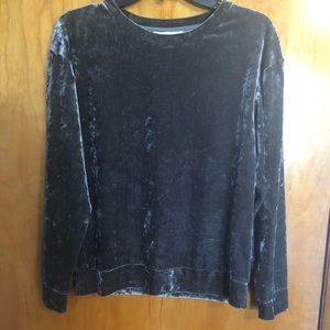 Velvet H&M top